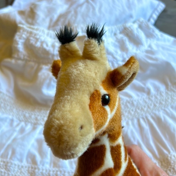 Aurora 12 inch Giraffe stuffy, stuffies, stuffed animal - Picture 2 of 5